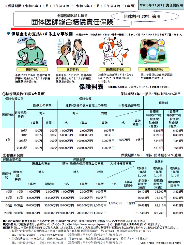 医師賠償責任保険