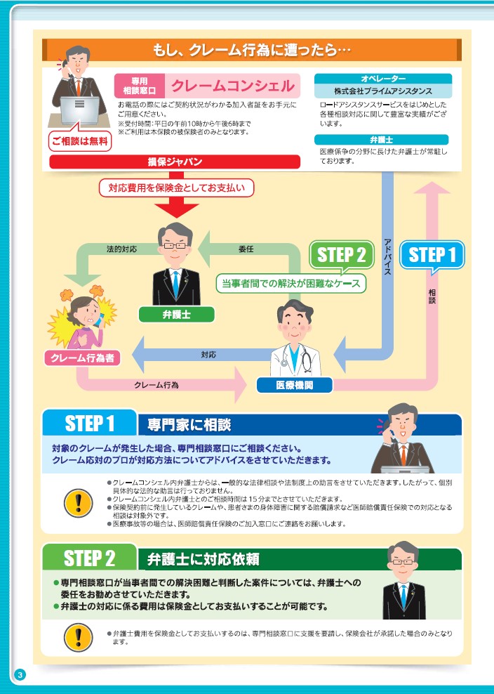 クレーム対応費用保険制度