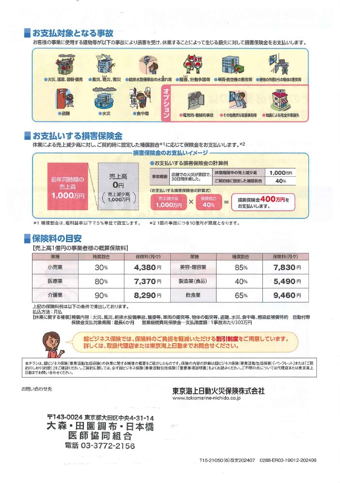 休業に関する補償