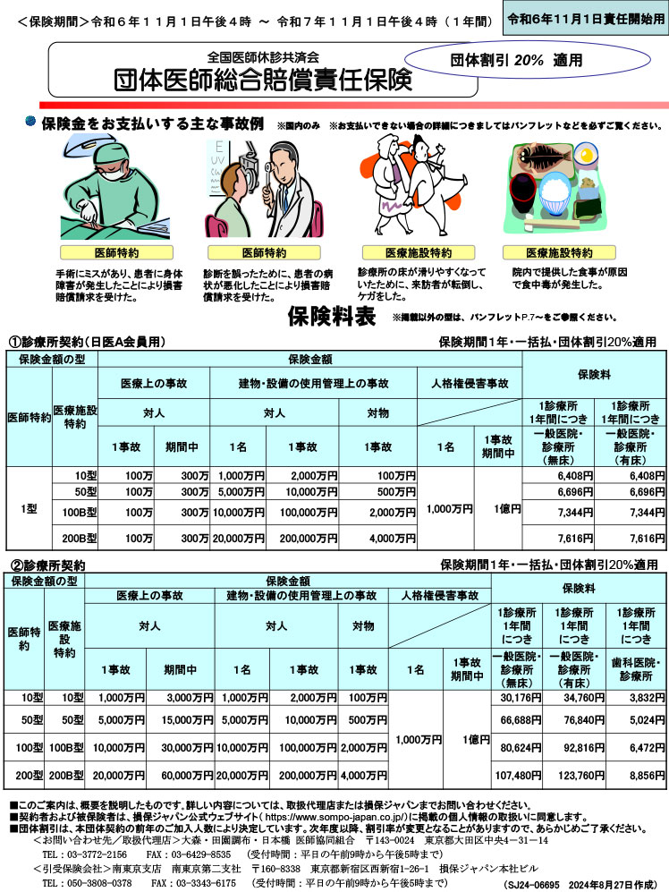 医師賠償責任保険